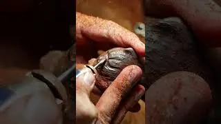 Turning a wood into an Antique 😍 #antique #wood #Wodenart #handwork #rareviews0 #viral #reel