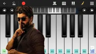 #Master  - #vaathi coming | vaathi coming song | master movie theme  | keyboard notes | org 2020 |