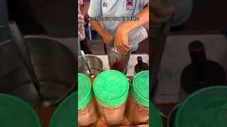 1000원 땡모반과 돈 / 0.8dollors watermelon juice and money  #food