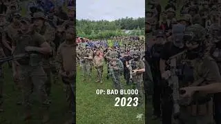 Bad Blood OPBB23 Morning Crowd #badblood @evikecom @BreakthroughT1D @emreventpark2227 #airsoft