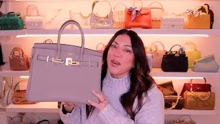 BIRKIN 30 GREY TOURTERELLE BAG | Naomi Peris