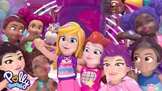 Polly Pocket Official Music Video 🎶  | A Tiny Bit of Magic with Polly Pocket & Friends! 🎂  💕