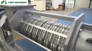 SS304 Manure Dewatering Machine | Manure Slurry Separator