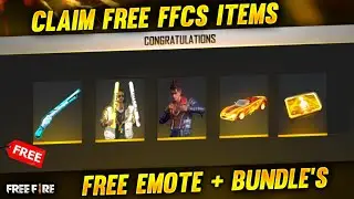 Free Fire FFCS Event Free Emotes Level 8 Card Free All Character Claim Rewards