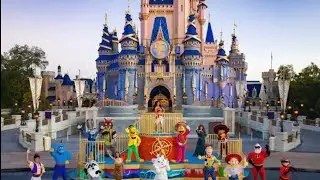 Magic Kingdom Disneyland/ Disney World Full Walkthrough with Ride Experience August 2022