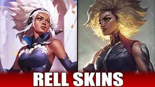 RELL SKINS 2022 | All Rell Skins Including Battle Queen Rell