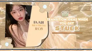 TRANSITION IDEAS WHEN YOU GET STUCK || ALIGHTMOTION 💖