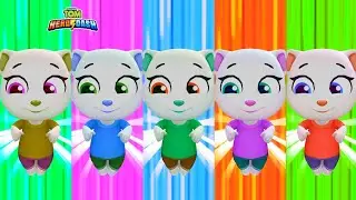 Talking Tom Hero Dash - New Super Heroes Angela Unlocked - Super World Boss - New 5x Reactions Hero