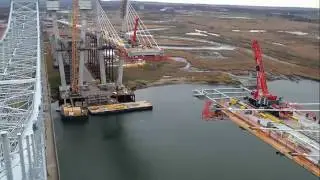 Watch time-lapse video of new Goethals Bridge being built