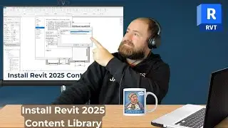 Установить библиотеку содержимого Revit 2025