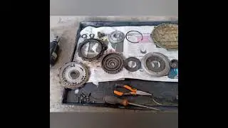 Honda CBx 750 change clutch plet