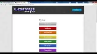 How To Upload Professional CSS Buttons into WebStarts Tutorial Video