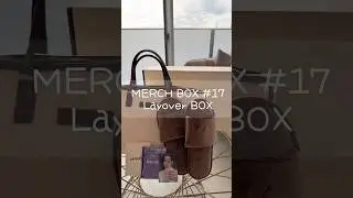 【BTS開封】MERCH BOX #17 Layover BOX #bts #armyvlog #army #unboxing #Taehyung #tae #shorts #テヒョン #テテ