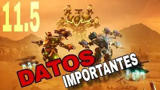 DATOS IMPORTANTES DE LA ACTUALIZACI&Oacute;N 11.5‼️ | TODO LO NUEVO DE LA UPDATE 11.5🔥 &ndash; War Robots WR 