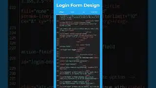 Login Form Design | Design & Development | @mswminthn | #design | #development