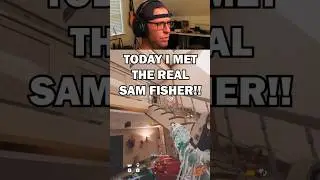 I Met the REAL Sam Fisher in Siege #r6 #r6siege #siege  #rainbowsixsiege