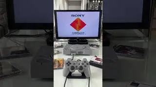 Ligando meu play 1 #videogame #ps1 #playstation #nostagia