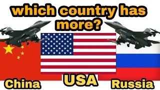 Countries By Number Of Military Aircrafts 2023