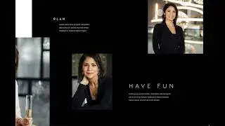 Horizontal Scrolling Website Design