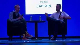 Cruise Director Daniel of @HollandAmericaLine &lsquo;s Volendam interviews Captain Ryan