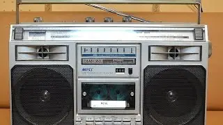 DIATONE JR-611  (1980) Vintage Boombox Ghettoblaster Mitsubishi Jeagam Made in Japan ラジカセ