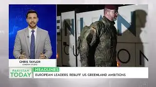 Trump Insists Greenland Imperative Before Davos Summit | Pakistan Today English News