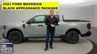 2023 FORD MAVERICK BLACK APPEARANCE PACKAGE