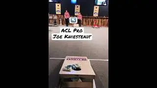 Cornhole Shot of the Week!! ACL pro, Joe Kniesteadt with the nasty Cut shot 🔥🔥🔥