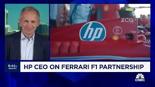 HP CEO on multi-year partnership with Ferrari