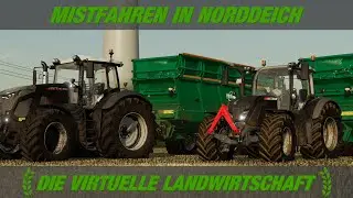 [LS19] #DVL Mistfahren in Norddeich mit Fendt Black Beauty und Tebbe Streuern