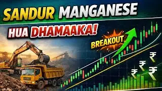 Sandur Manganese Strong Breakout - Entry, Targets & Risk Management 