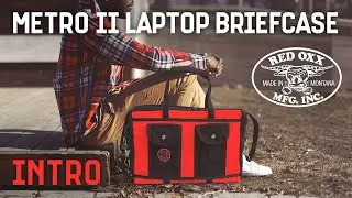 Red Oxx Metro II Padded Laptop Briefcase Introduction Demo
