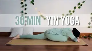 30 MIN Yin Yoga | يوجا الين للجهاز العصبي | لتخفيف التوتر و للاسترخاء