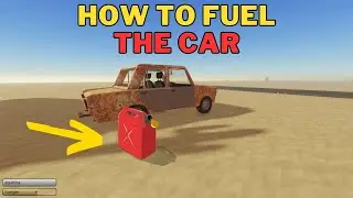 How To Fuel The Car in a Dusty Trip | Roblox