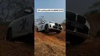 BMW X3 30 goes off-roading #shorts
