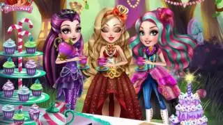 Games 4 girl Ever After High Tea Party games barbie and games for kids