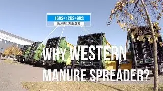 Western Manure spreader - why to choose our spreader? BENEFITS / OPTIONS / ARGUMENTS