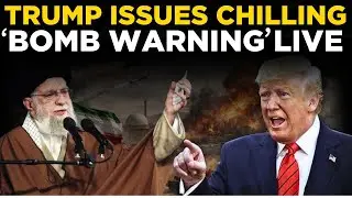 US NEWS LIVE | Trump&rsquo;s Bomb Warning Shocks Iran Completely | Trump Latest News Live