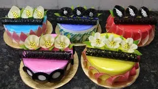 Amazing and Wonderful Pineapple  cake decorating |Chocolate Garnish Cake