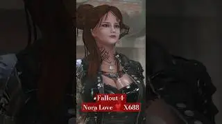 Fallout 4 Romance Reflections: Nora and x688's Love Story #shorts #shortsfeed #fallout4  #romance