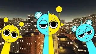 Piramixed Nightmare Sprunki Simon And Sky Nextbot Gmod