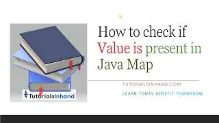 how to check if value exists in map java | containsValue method