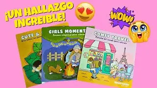 Te van a ENCANTAR estos LIBROS para COLOREAR!