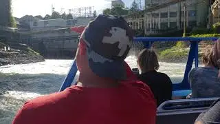 Portland Oregon Willamette jet boat excursion 7