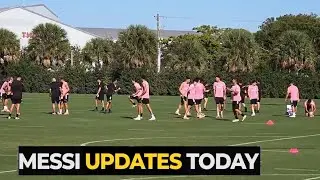 😱 Lionel Messi Not Seen in Inter Miami Training Ahead of Playoffs!