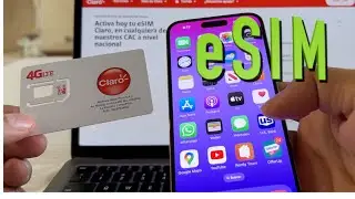 eSim en Peru iPhone 15 Claro Entel Waoo holafly Movistar que es y como funciona el esim en Peru