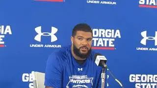 Zone Coverage: Georgia State football Julien Laurent presser 8.31.17 #sportsinquirer