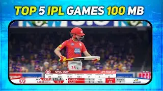 TOP 5 ipl cricket games for android under 100 mb offline 2020 | ipl games for android  |TOPNTOPTECH