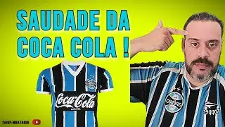 💙🖤 SAUDADE DA COCA COLA | ESTRÉIA SEM PATROCÍNIO | DÉCIO LOPES | #grêmio