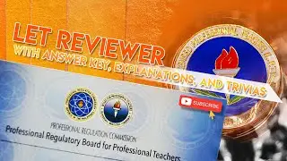 LET MARCH 2020 REVIEWER | GENED (20 ITEMS) | WITH ANSWER KEY, RATIONALIZATION, AND MORE